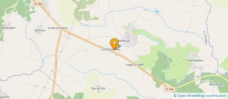 localisation de l'entreprise MONSIEUR BRUNO CARRIOU à LA FEUILLEE