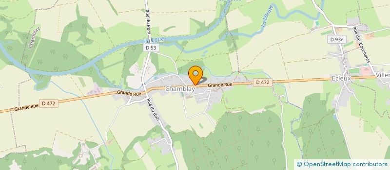 localisation de l'entreprise MONSIEUR BRUNO CARVALHEIRO  CHAMBLAY