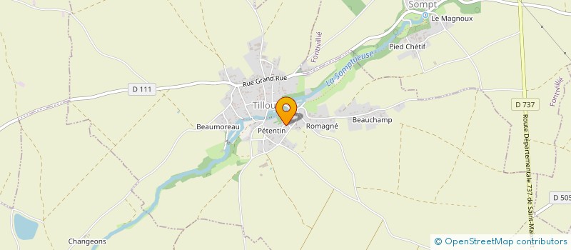localisation de l'entreprise MONSIEUR BRUNO CASPAR à CHEF-BOUTONNE