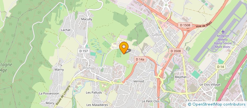 localisation de l'entreprise MONSIEUR BRUNO CASTILLO  POISY