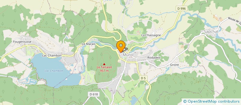 localisation de l'entreprise MONSIEUR BRUNO CATTARELLI  MUROL