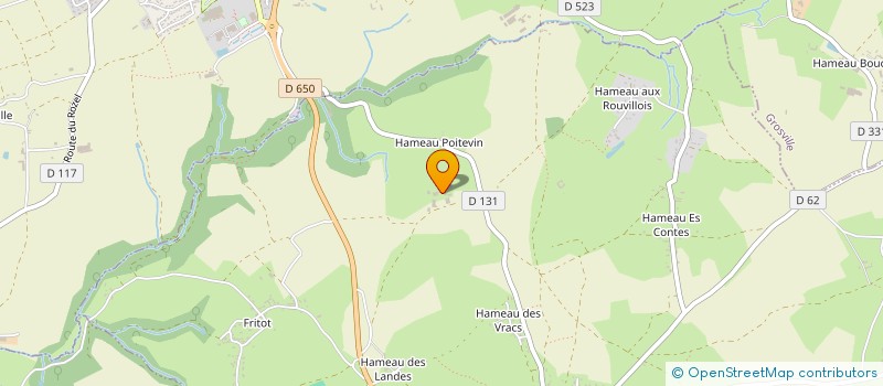 localisation de l'entreprise MONSIEUR BRUNO CAUCHEBRAIS  PIERREVILLE