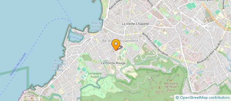localisation de l'entreprise MONSIEUR BRUNO CAULAVIER à MARSEILLE 8EME