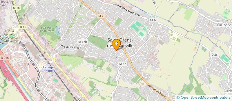 localisation de l'entreprise MONSIEUR BRUNO CAUSSE à SAINT-ORENS-DE-GAMEVILLE