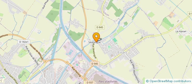 localisation de l'entreprise MONSIEUR BRUNO CAUX  ESSARS