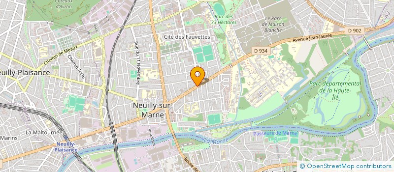 localisation de l'entreprise MONSIEUR BRUNO CAVANNA à NEUILLY-SUR-MARNE