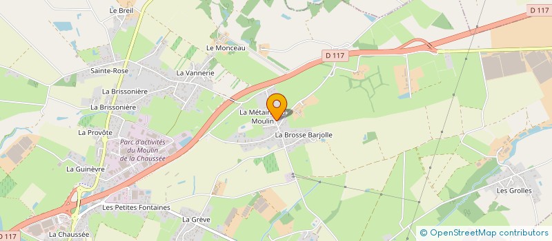 localisation de l'entreprise MONSIEUR BRUNO CAVOLLEAU  SAINT-PHILBERT-DE-GRAND-LIEU