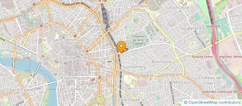 localisation de l'entreprise MONSIEUR BRUNO CELLE à TOULOUSE