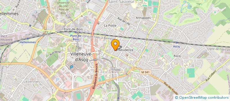 localisation de l'entreprise MONSIEUR BRUNO CEOTTO à VILLENEUVE D ASCQ