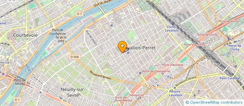 localisation de l'entreprise MONSIEUR BRUNO CERVESATO à LEVALLOIS-PERRET