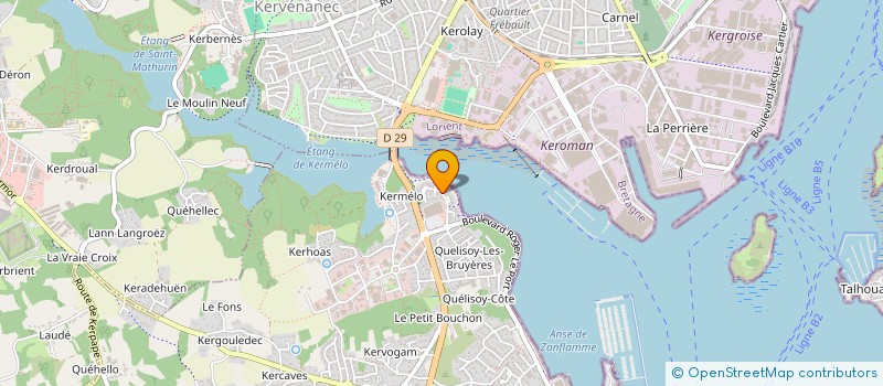 localisation de l'entreprise MONSIEUR BRUNO CHABAUD à LARMOR-PLAGE