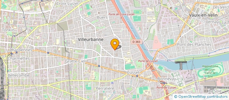 localisation de l'entreprise MONSIEUR BRUNO CHALOT à VILLEURBANNE