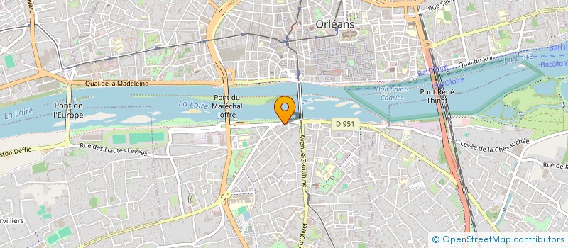 localisation de l'entreprise MONSIEUR BRUNO CHAMPENOIS à ORLEANS