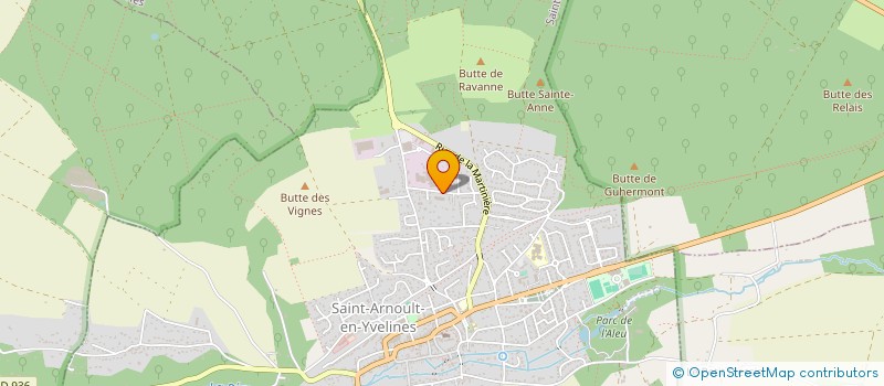 localisation de l'entreprise MONSIEUR BRUNO CHAPERON à SAINT-ARNOULT-EN-YVELINES
