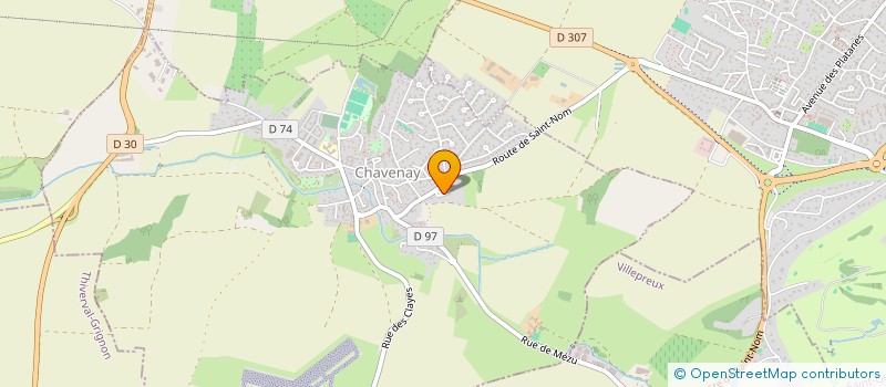 localisation de l'entreprise MONSIEUR BRUNO CHAPPOTTEAU  CHAVENAY