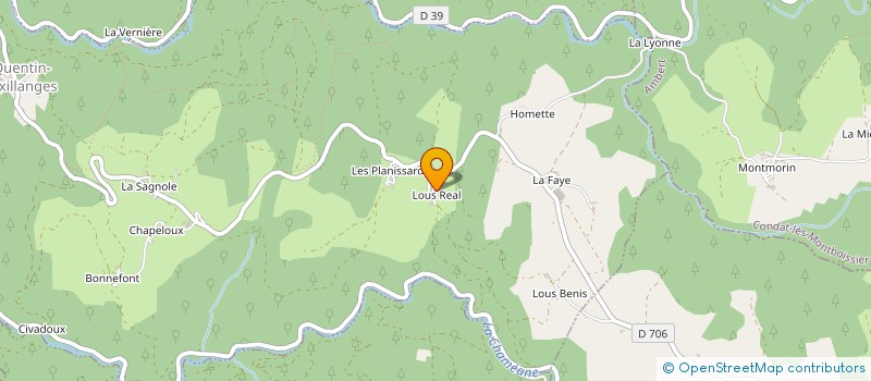 localisation de l'entreprise MONSIEUR BRUNO CHARBONNEL  SUGERES