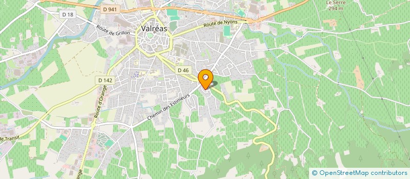 localisation de l'entreprise MONSIEUR BRUNO CHARLES à VALREAS