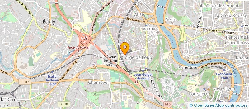 localisation de l'entreprise MONSIEUR BRUNO CHASTAGNER à LYON