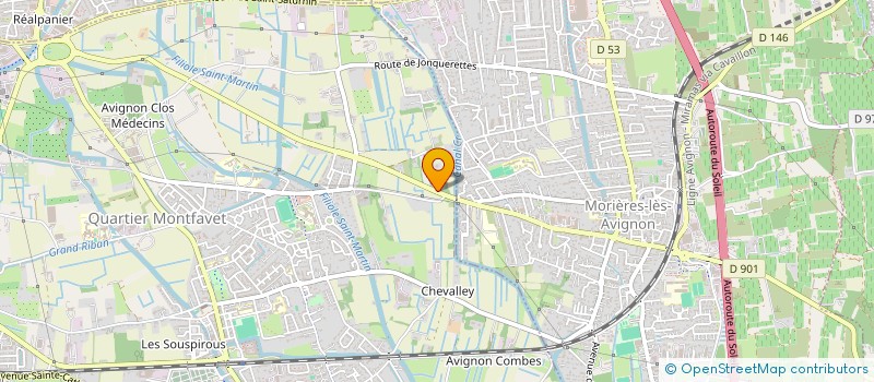 localisation de l'entreprise MONSIEUR BRUNO CHATELET  AVIGNON