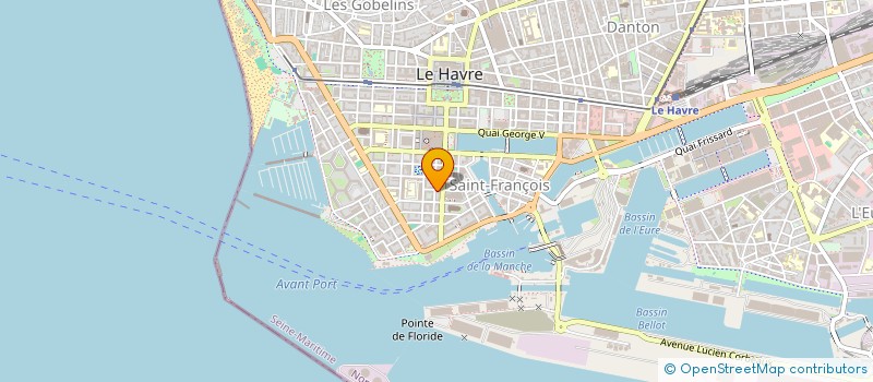 localisation de l'entreprise MONSIEUR BRUNO CHAUVET à LE HAVRE