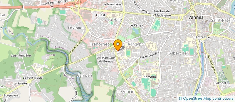 localisation de l'entreprise MONSIEUR BRUNO CHAUVIN à VANNES