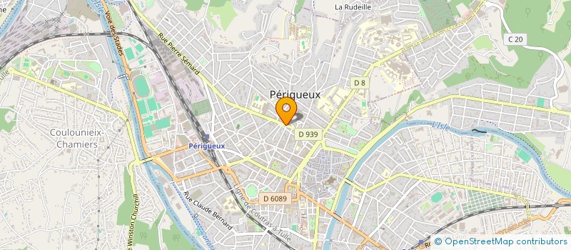 localisation de l'entreprise MONSIEUR BRUNO CHAVEROUX à PERIGUEUX