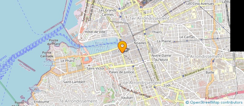 localisation de l'entreprise MONSIEUR BRUNO CHEMOUL à MARSEILLE