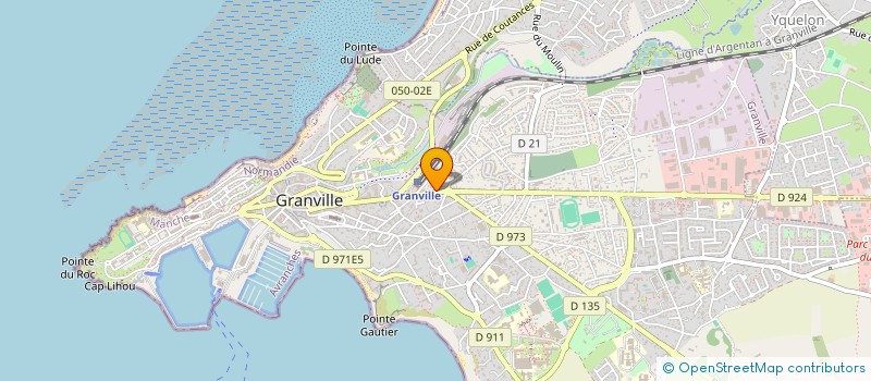 localisation de l'entreprise MONSIEUR BRUNO CHINELLI à GRANVILLE