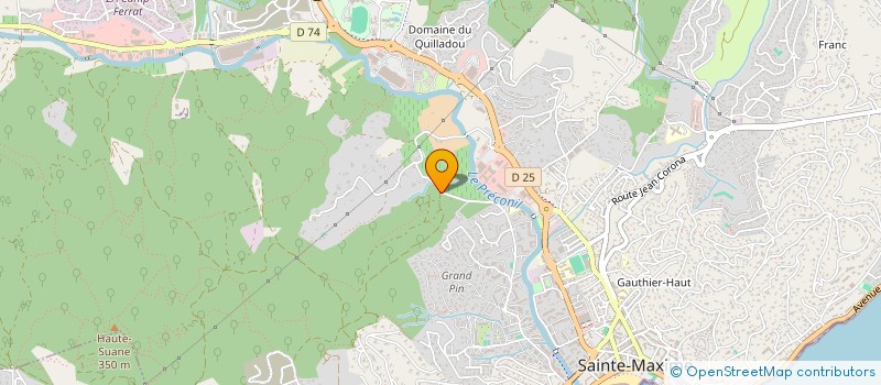 localisation de l'entreprise MONSIEUR BRUNO CHIOCCHIA à SAINTE-MAXIME