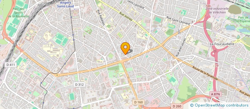 localisation de l'entreprise MONSIEUR BRUNO CHIRON à ANGERS