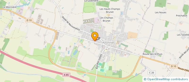 localisation de l'entreprise MONSIEUR BRUNO CHOUASNE à ALLONNES