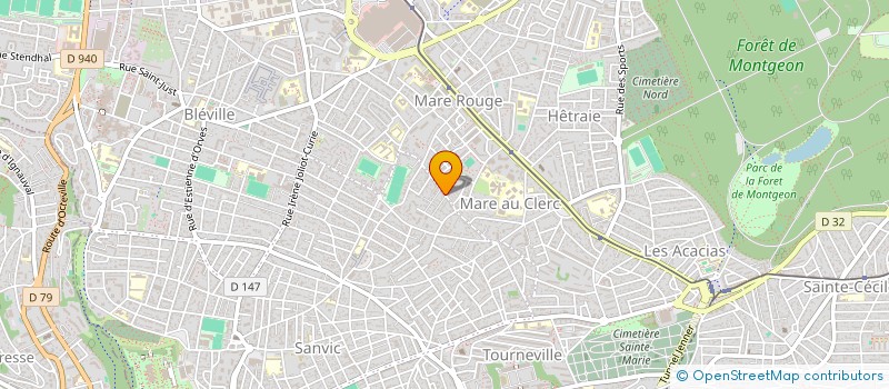 localisation de l'entreprise MONSIEUR BRUNO CHOUQUET à LE HAVRE