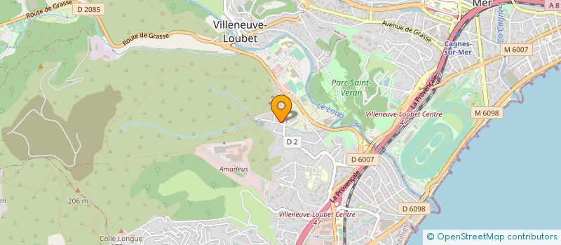 localisation de l'entreprise MONSIEUR BRUNO CIAVARELLA à VILLENEUVE-LOUBET