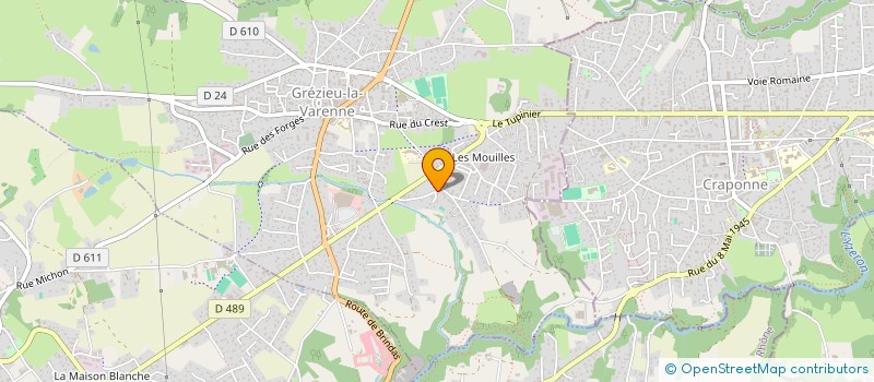 localisation de l'entreprise MONSIEUR BRUNO CIAVOLELLA à GREZIEU-LA-VARENNE