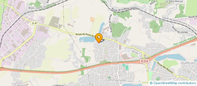 localisation de l'entreprise MONSIEUR BRUNO CIDERE  SAINT-NAZAIRE