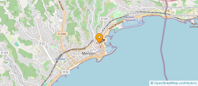 localisation de l'entreprise MONSIEUR BRUNO CINNERI à MENTON