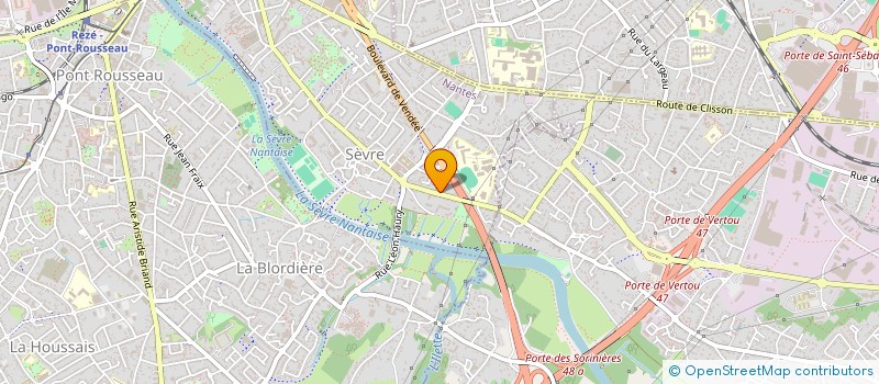 localisation de l'entreprise MONSIEUR BRUNO CLAMAGIRAND à NANTES