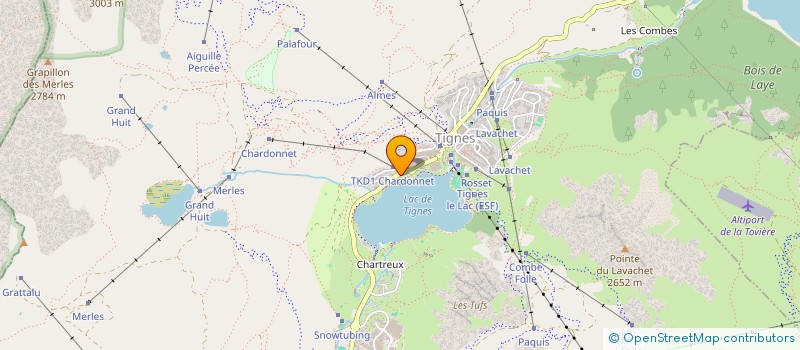 localisation de l'entreprise MONSIEUR BRUNO CLASSEN  TIGNES