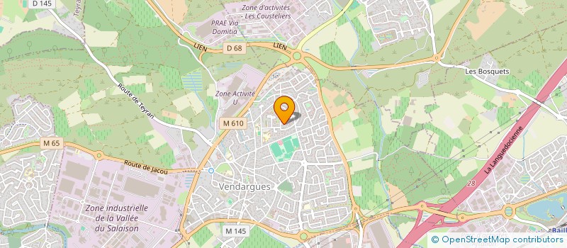 localisation de l'entreprise MONSIEUR BRUNO CLAUSSE à VENDARGUES