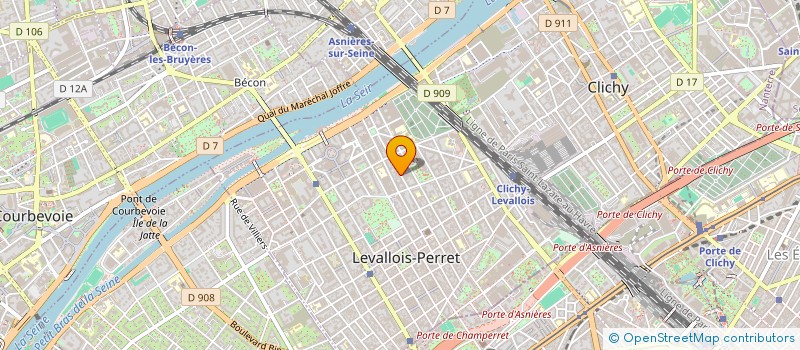 localisation de l'entreprise MONSIEUR BRUNO CLEMENT à LEVALLOIS-PERRET