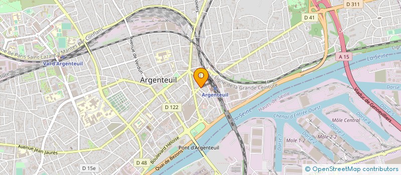 localisation de l'entreprise MONSIEUR BRUNO CLEUSIOU à ARGENTEUIL