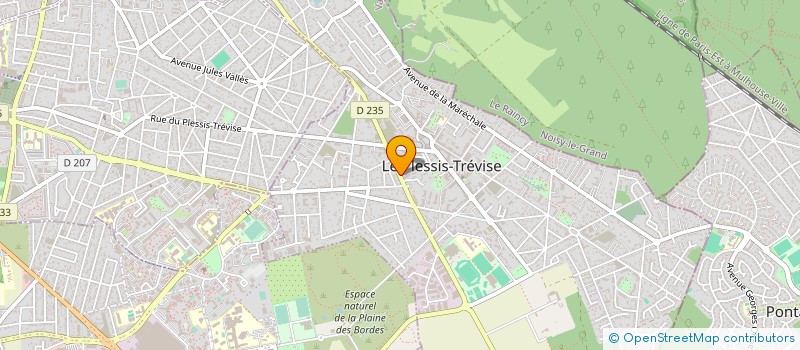 localisation de l'entreprise MONSIEUR BRUNO COHEN à LE PLESSIS-TREVISE