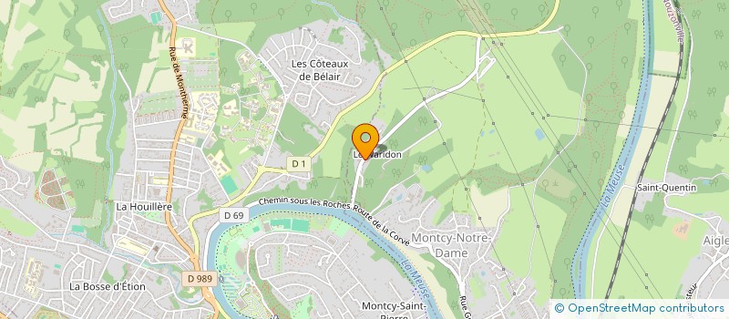 localisation de l'entreprise MONSIEUR BRUNO COHEN à MONTCY-NOTRE-DAME