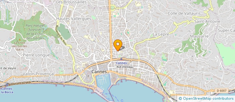 localisation de l'entreprise MONSIEUR BRUNO COHEN à CANNES