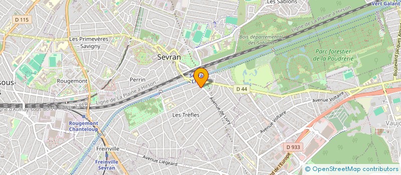 localisation de l'entreprise MONSIEUR BRUNO COHEN TANUGI à SEVRAN