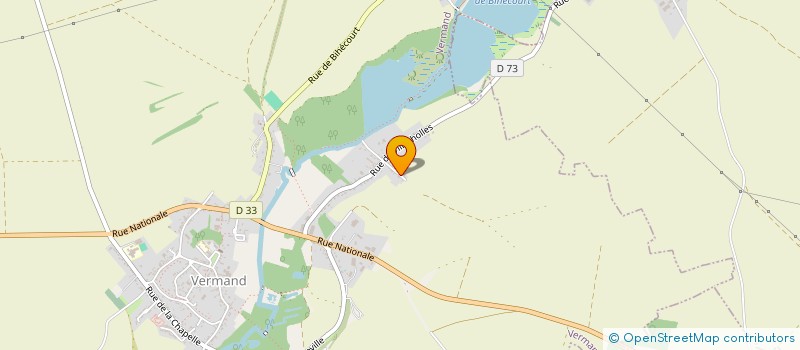 localisation de l'entreprise MONSIEUR BRUNO COLARD  VERMAND