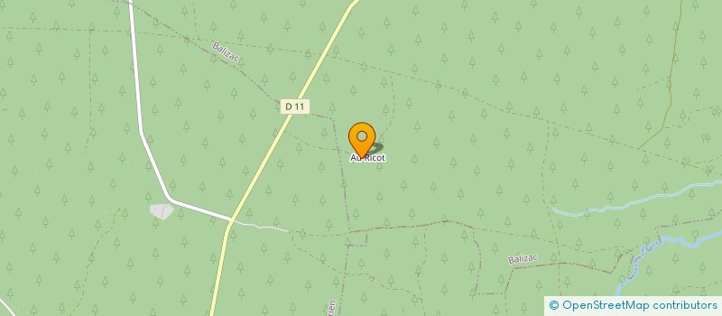 localisation de l'entreprise MONSIEUR BRUNO COLETTA  BALIZAC