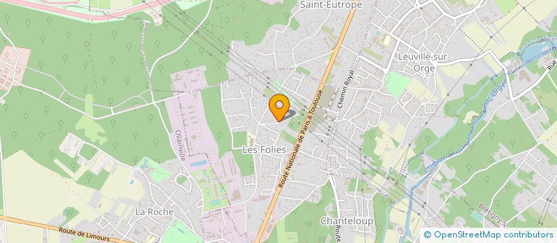 localisation de l'entreprise MONSIEUR BRUNO COLIN à SAINT-GERMAIN-LES-ARPAJON