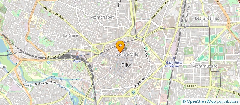 localisation de l'entreprise MONSIEUR BRUNO COLLARD à DIJON