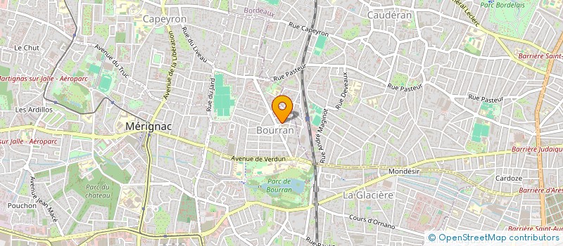 localisation de l'entreprise MONSIEUR BRUNO COLLEDANI  MERIGNAC